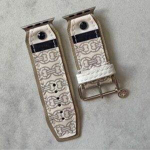 Spark*l Authentic Upcycled Tory Burch Sivella Apple Watch Band - Size 2, 38-41mm